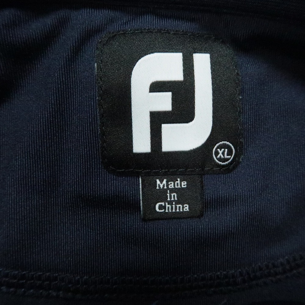 FootJoy Pullover Men Extra Large Blue Performance Half Zip Athletic Stretch Golf - Picture 4 of 10